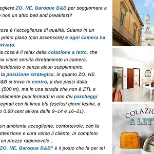 Zo. Ne. Baroque Frühstückspension Lecce